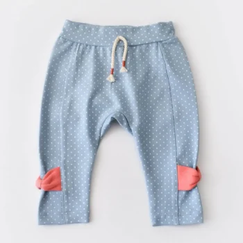 Biorganic Körpə Qızlar üçün Şalvar 0-2 Ay