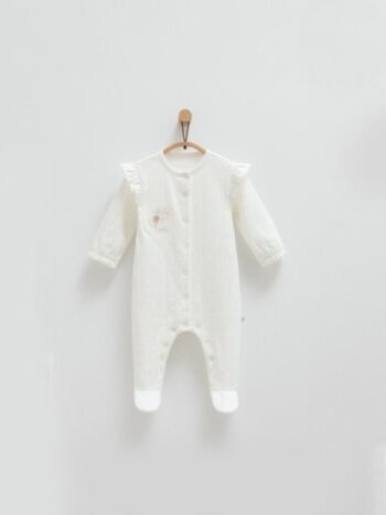 Caramell Körpə Qızlar üçün 2-li Uzunqol Tulum